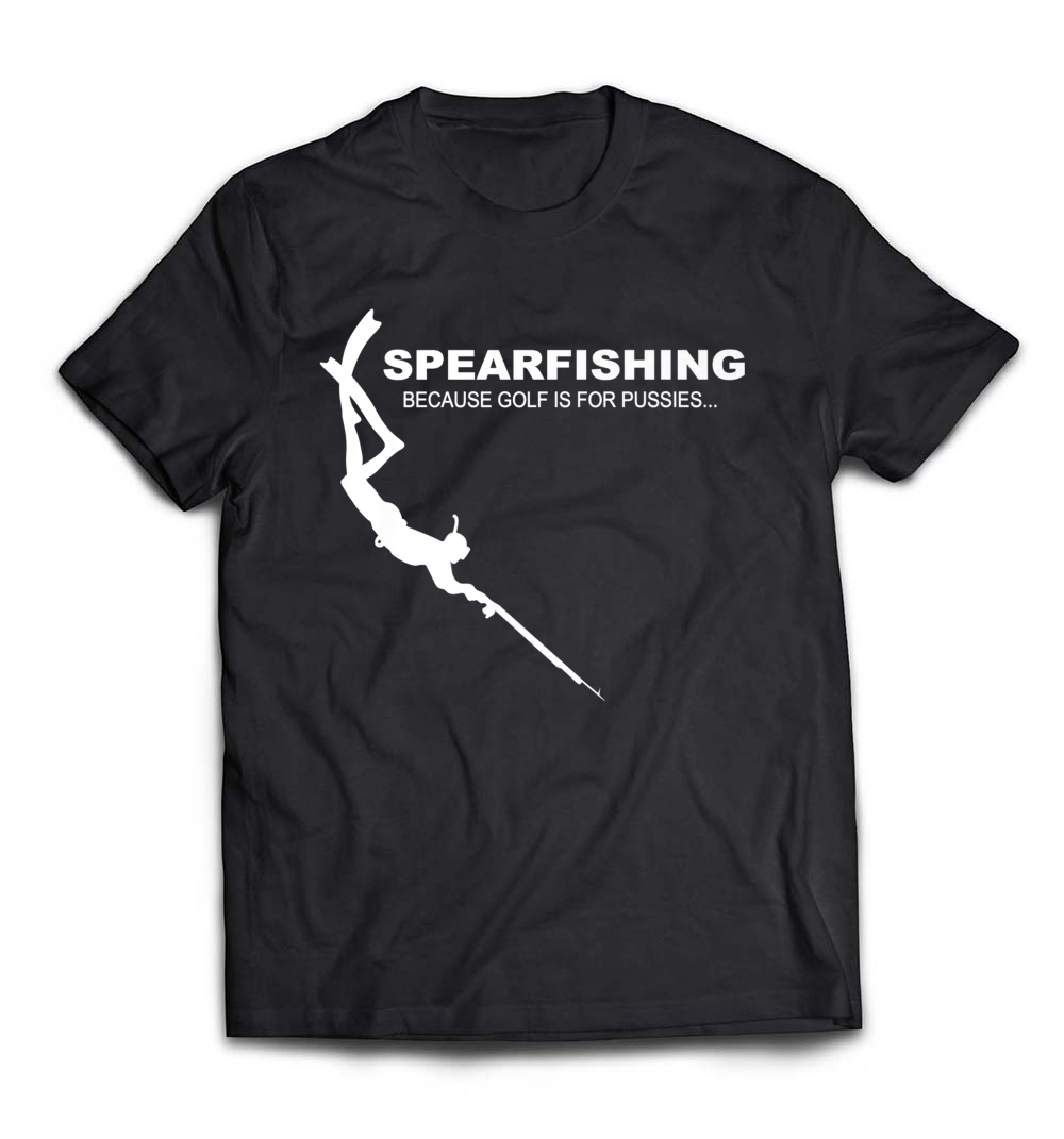 Spearfishing T-Shirt: Funny Spearfishing Shirt